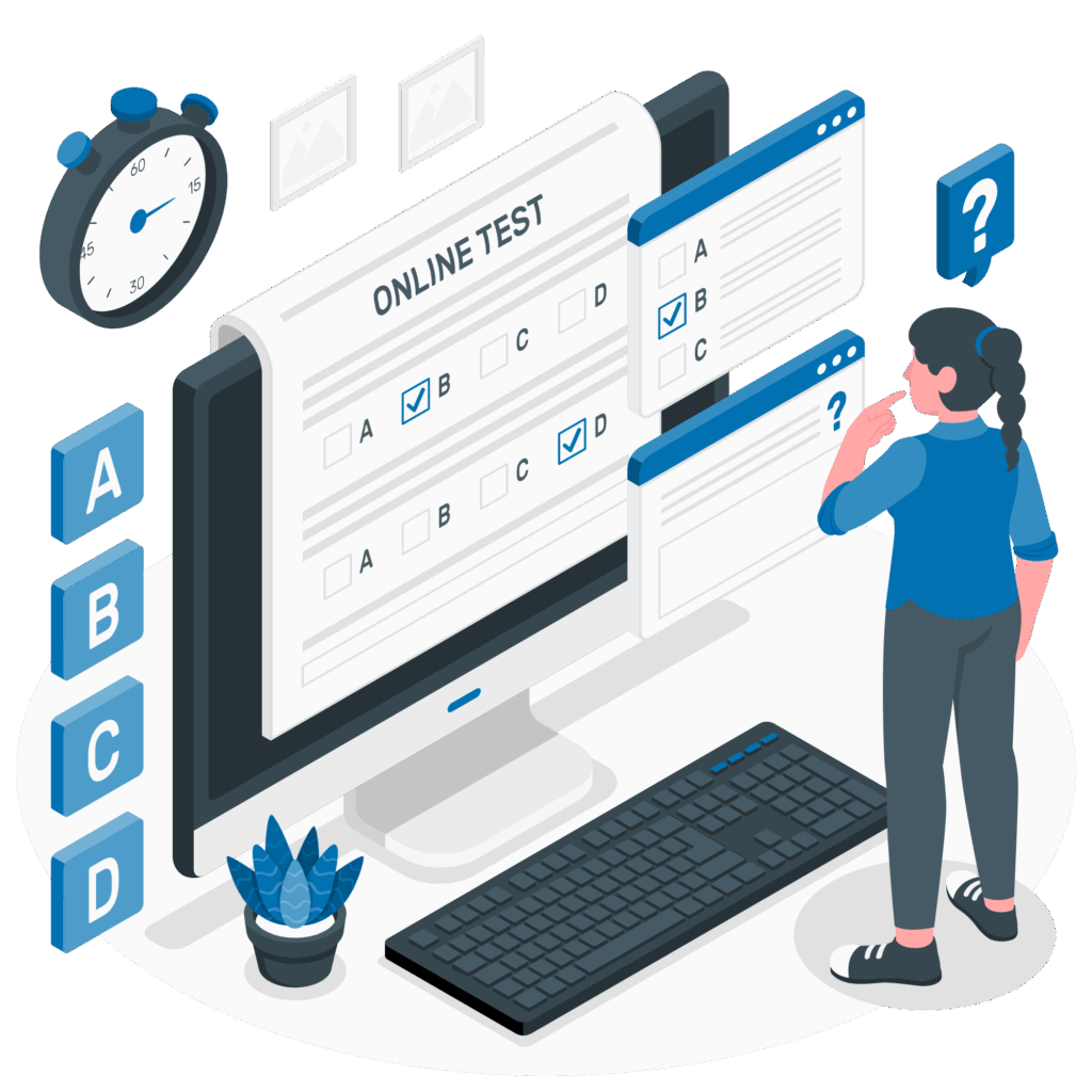 Online test-amico Test en ligne